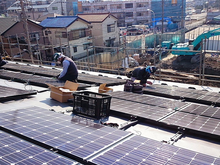 埼玉県戸田市N保育園様 太陽光発電システム工事画像4