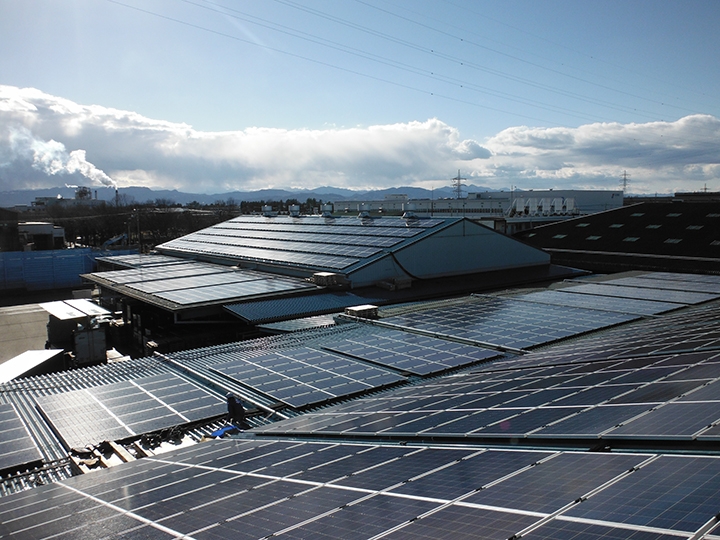 埼玉県深谷市K陸運様 太陽光発電システム工事画像1