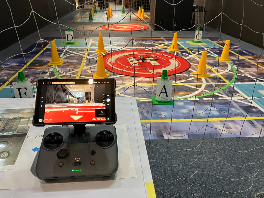 ドローン訓練 写真